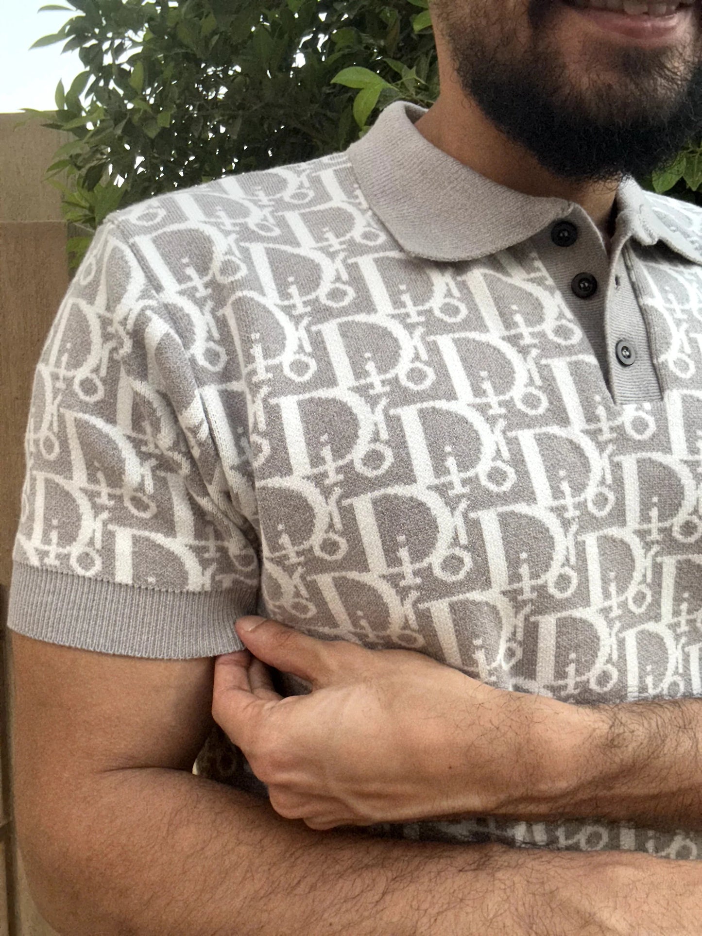 Capital Monogram Polo