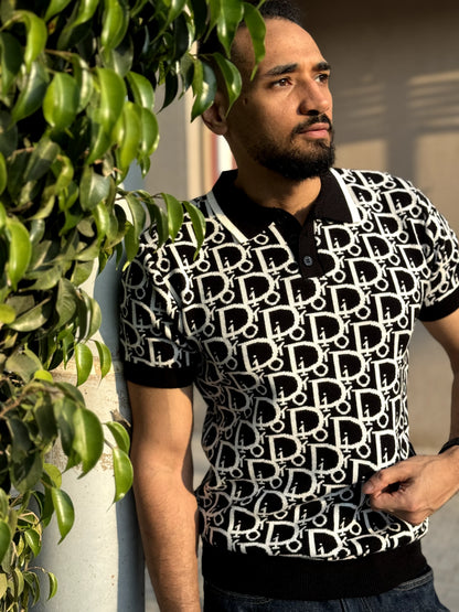 Capital Monogram Polo