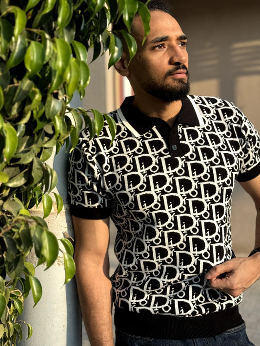 Capital Monogram Polo