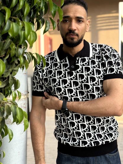 Capital Monogram Polo