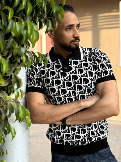 Capital Monogram Polo